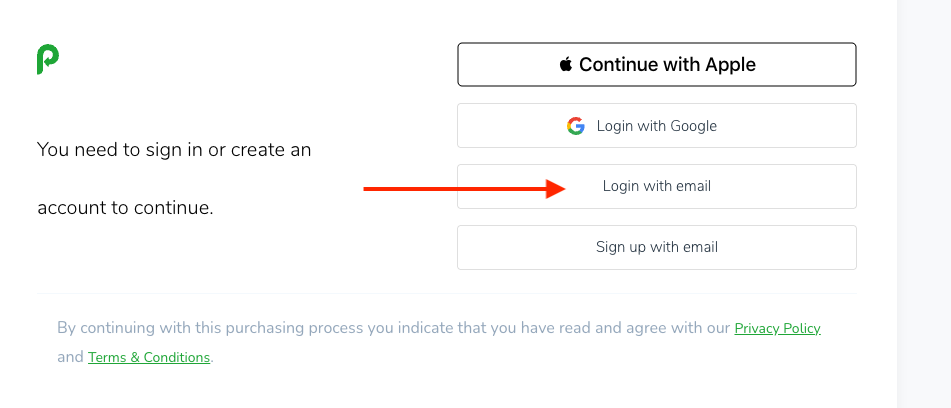 choose email log in method.png